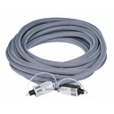 Monoprice 15ft Premium Optical Toslink Cable with Metal Fancy Connector