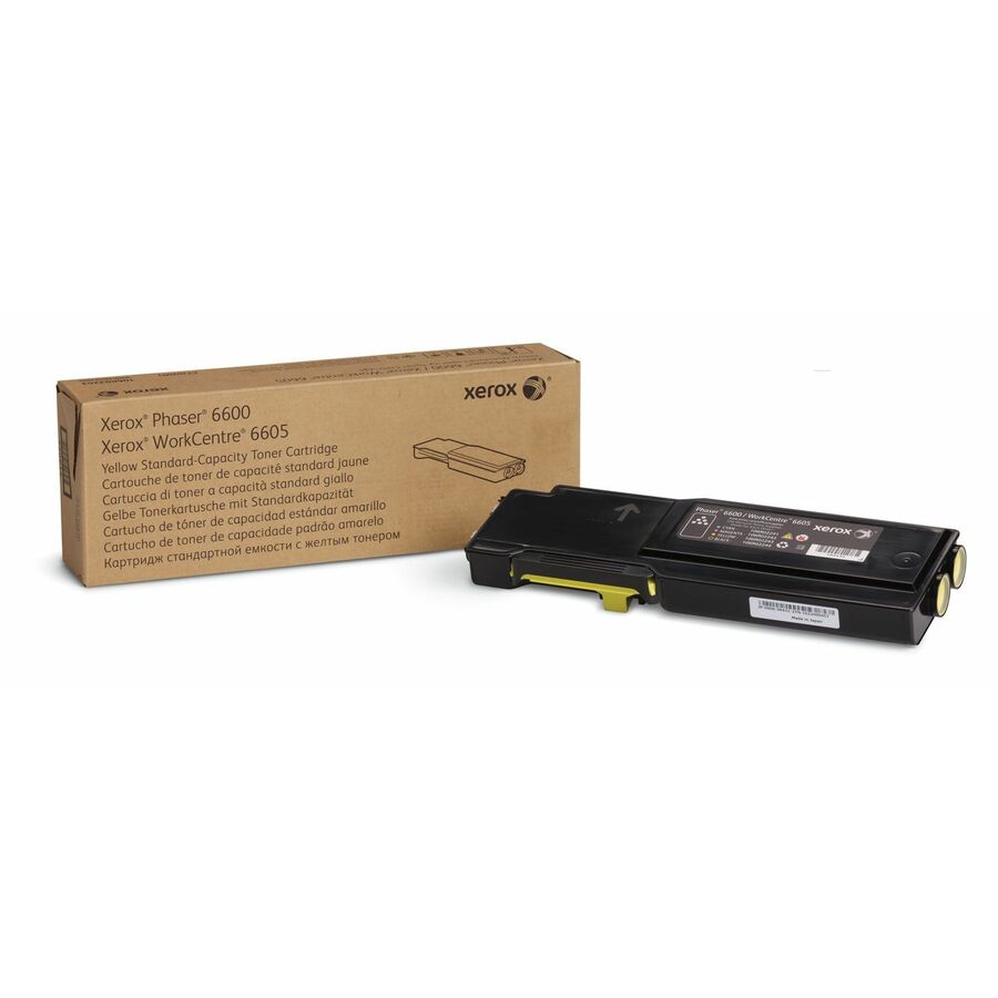 Xerox Genuine Phaser™ 6600, WorkCentre™ 6605 Yellow Toner Cartridge