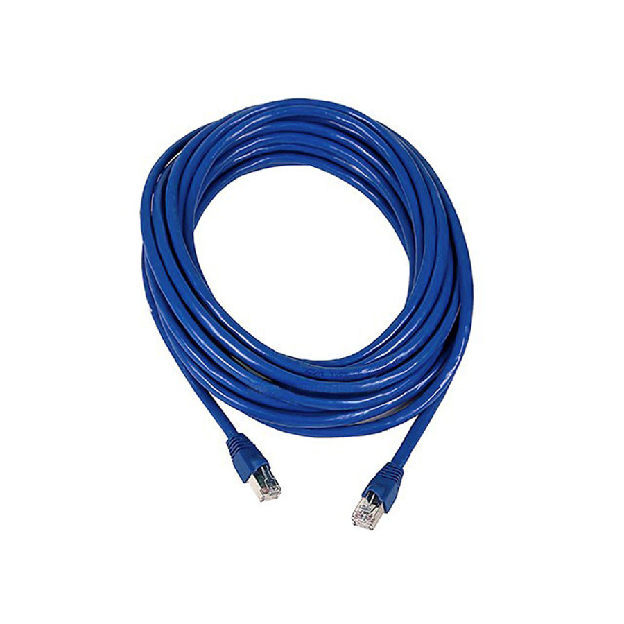 Monoprice Cat6A 26AWG STP Ethernet Network Patch Cable, 30ft Blue
