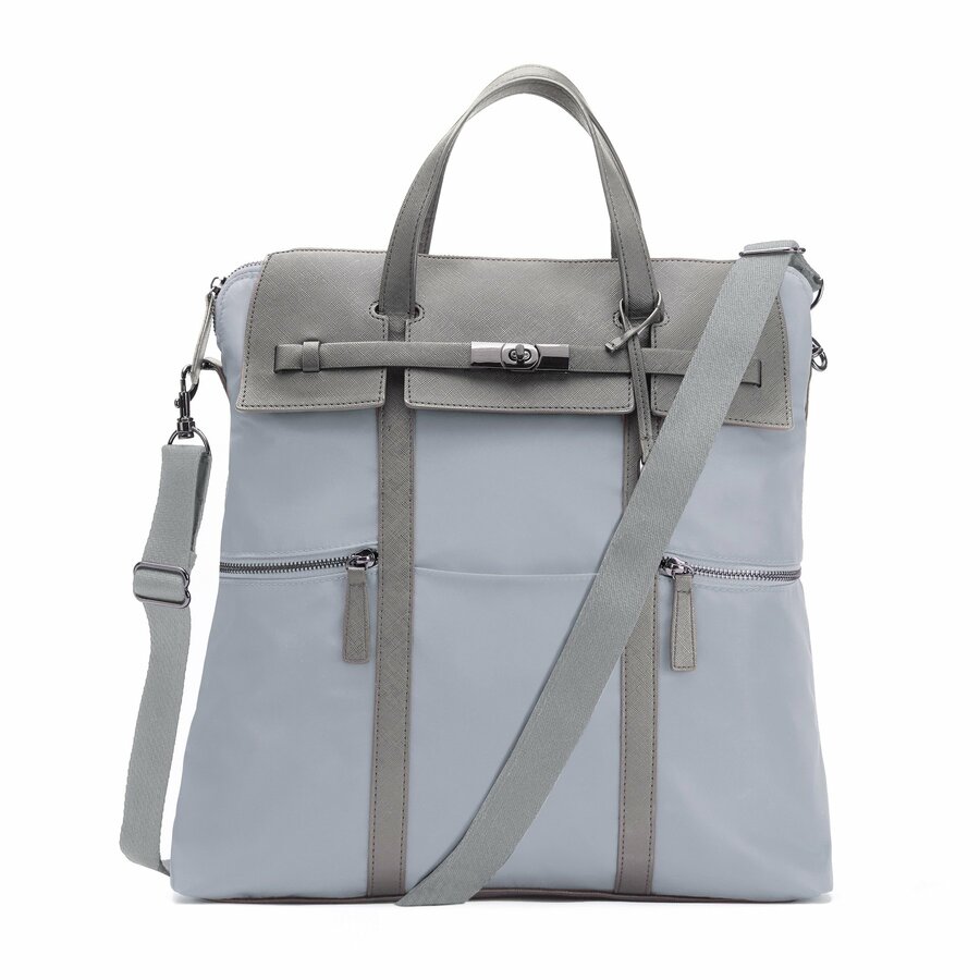 Francine Collection HighLine Carrying Case (Backpack/Tote) for 15" Notebook - Gray