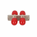 AddOn ST Female to ST Female MMF Duplex Fiber Optic Adapter