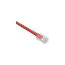 Unirise Cat.6 Patch UTP Network Cable - 4 ft Category 6 Network Cable for Network Device - First End: 1 x RJ-45 Network - Male - Second End: 1 x RJ-45 Network - Male - Patch Cable - Red
