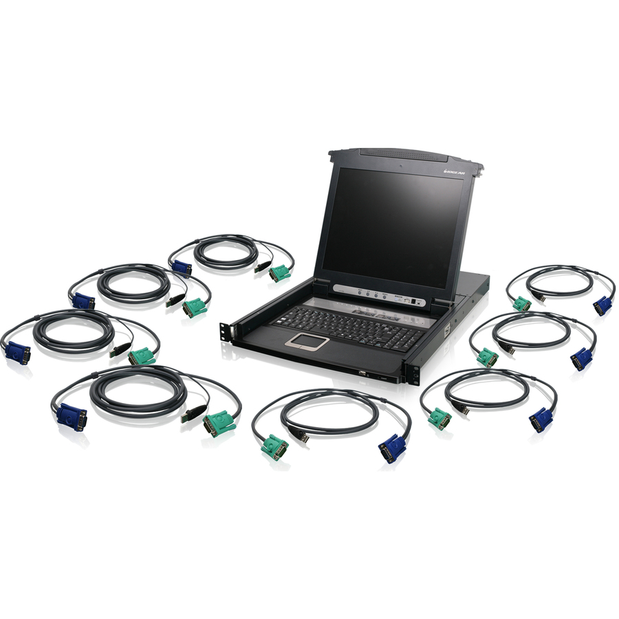 IOGEAR GCL1808KITU Rackmount LCD