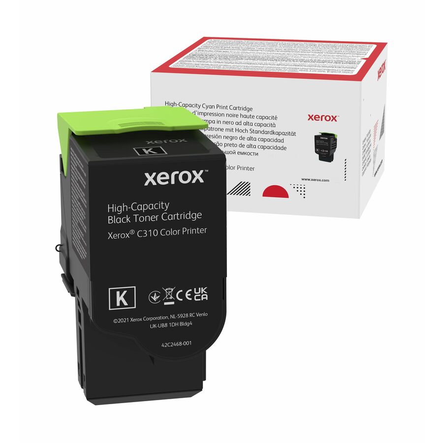 Xerox Genuine Xerox® C310 Color Printer/ C315 Color Multifunction Printer Black High capacity Toner Cartridge (8000 Pages) - 006R04364
