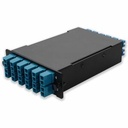 AddOn 4-Bay Cassette 24-Fiber 12 Duplex CS In, 12 LC Duplex Out, Single-mode Duplex OS2