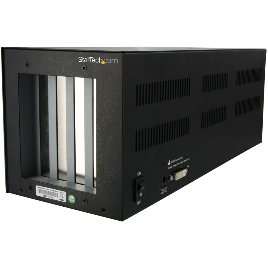 StarTech.com PCI Express to 2 PCI & 2 PCIe Expansion Enclosure System - Full Length - Expansion Bay - External - 4 slot - PCI Express Single Lane - PCI Full Length - Add Two PCI & Two PCI Express Expansion Card Slots to a Desktop or Laptop Computer System - pci expansion chassis - external pci slot - pci express to pci expansion box