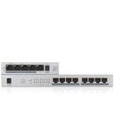 Zyxel 8 Port Gigabit Ethernet Unmanaged POE+ Switch | 8 x PoE+ @ 60W | Plug & Play | Sturdy Metal w/Shielded Ports | Desktop or Wall-Mount | Fanless | Lifetime Warranty | Ethernet Splitter | GS1008HP