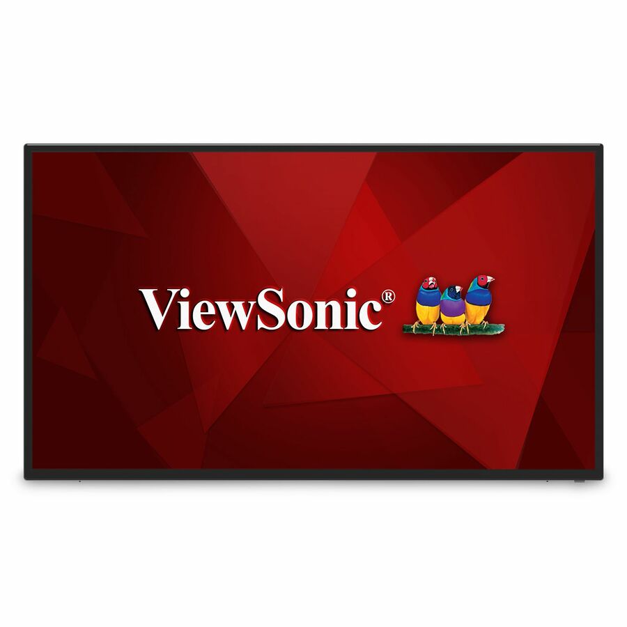 ViewSonic Commercial Display CDE4312 - 43" 4K, 16/7 Operation, Integrated Software, 2GB RAM, 16GB Storage - 230 cd/m2