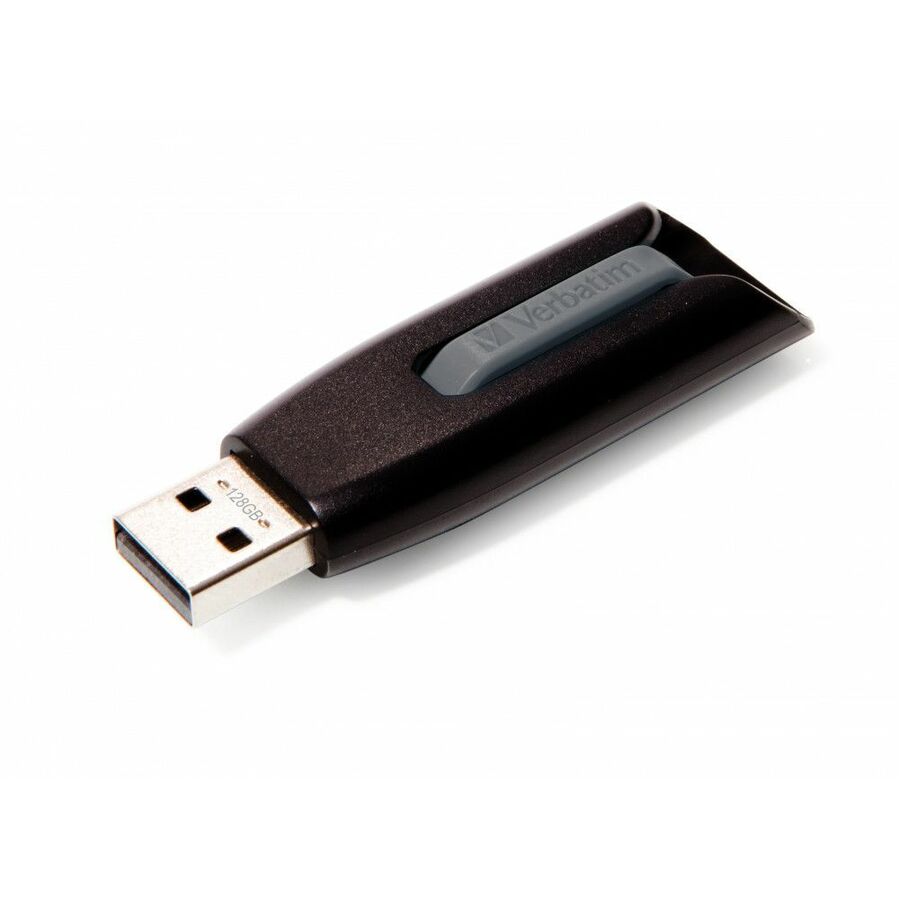 128GB Store 'n' Go® V3 USB 3.2 Gen 1 Flash Drive - Gray