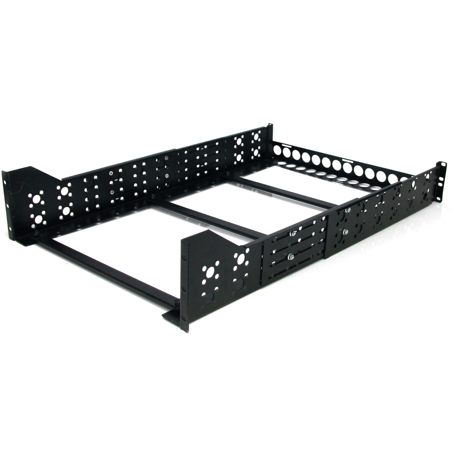 StarTech 3U Fixed 19" Adjustable Depth Universal Server Rack Rails