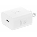 Samsung 25W PD Power Adapter with USB C Cable, White