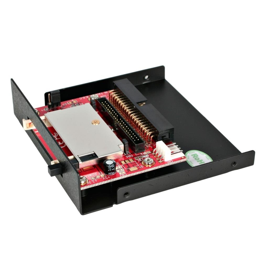 StarTech CF Adapter Card, 3.5in Drive Bay, IDE, CompactFlash, Solid State Drive, SSD, TAA