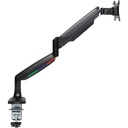 Kensington SmartFit Mounting Arm for Monitor, Flat Panel Display, Curved Screen Display - Black - Landscape/Portrait
