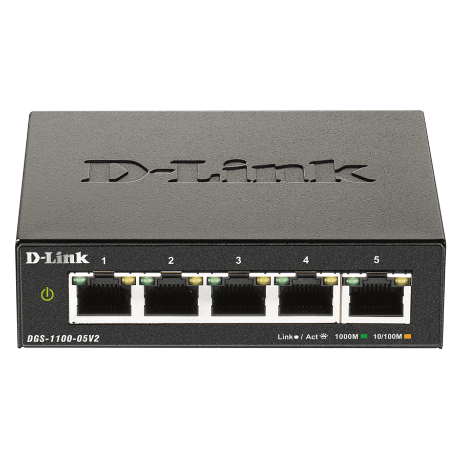 D-Link DGS-1100-05V2 Ethernet Switch