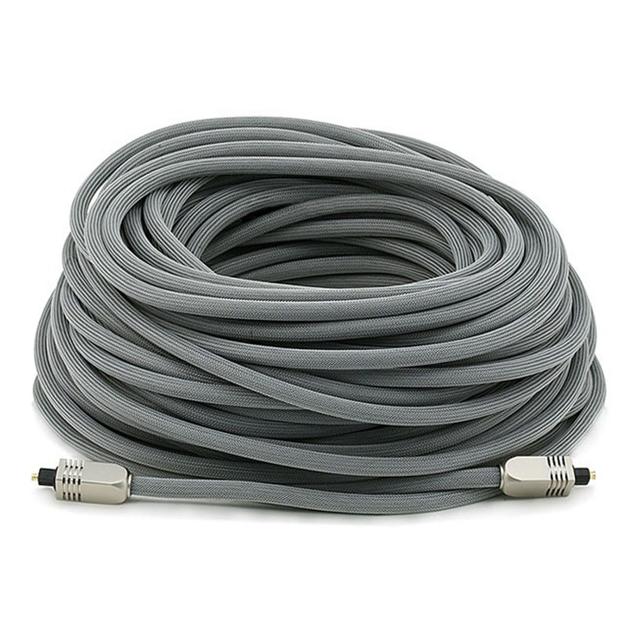 Monoprice Premium S/PDIF (Toslink) Digital Optical Audio Cable, 100ft