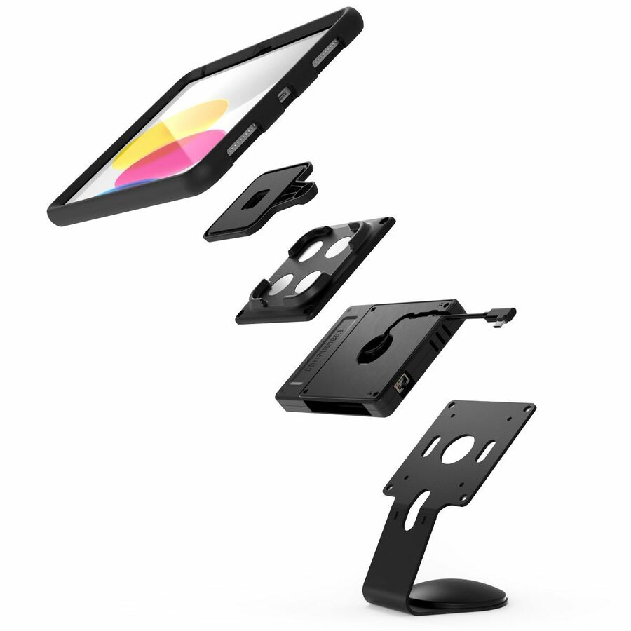 Compulocks Counter/Wall Mount for Tablet, Hub, Printer, Monitor, Scanner - Black