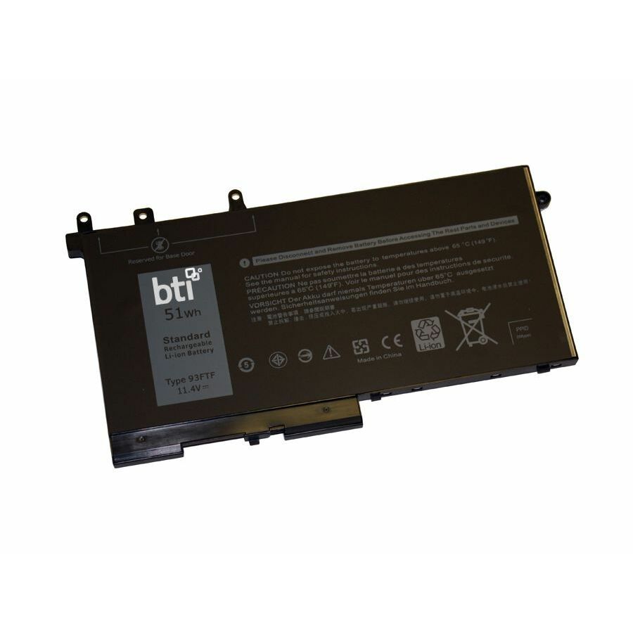 BTI 93FTF-BTI 11.4V 51WHR LI-ION BATTERY 083XPC, 093FTF, 451-BBZT, 451-BZT, 4YFVG, 83XPC, 93FTF, D4CMT, DJWGP
