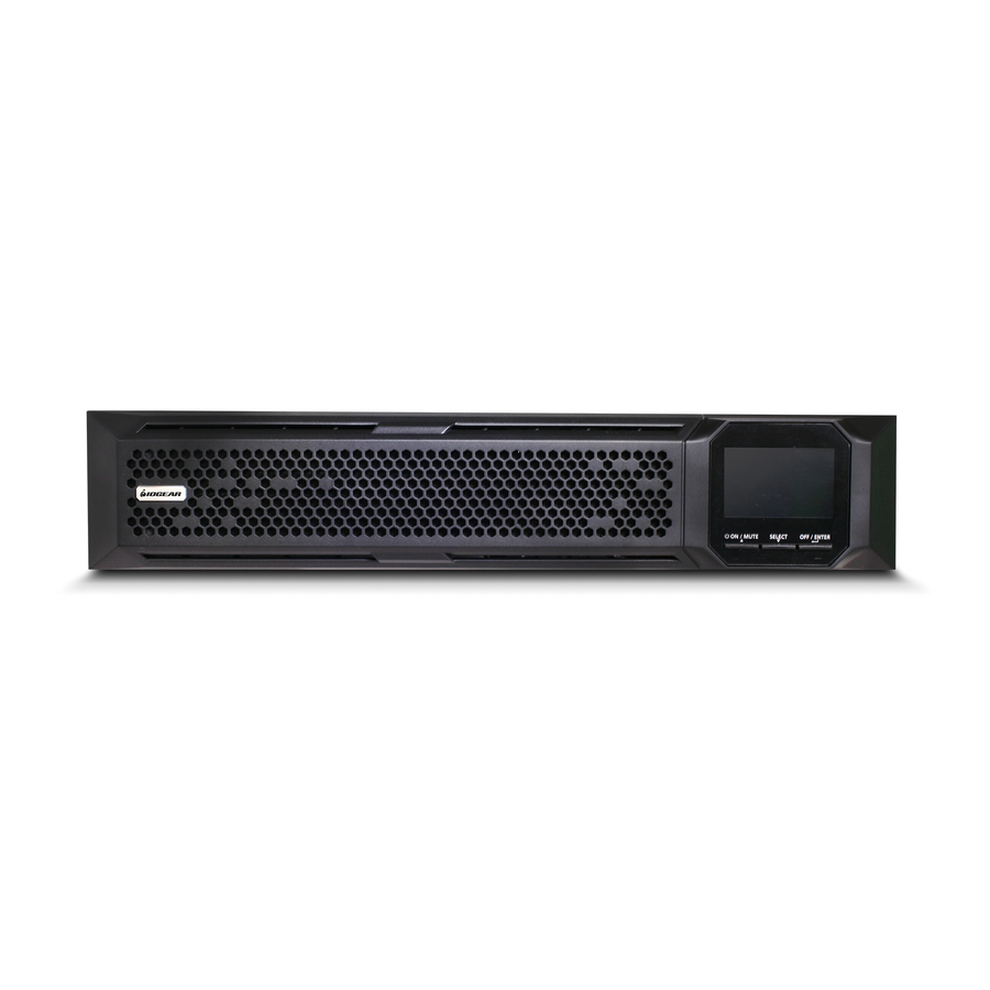 IOGEAR Professional Online 1500VA, 1430W UPS - TAA