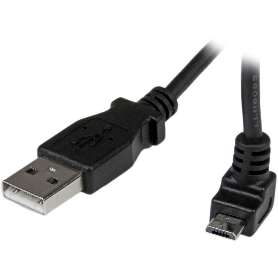StarTech 1m Micro USB Cable - A to Up Angle Micro B