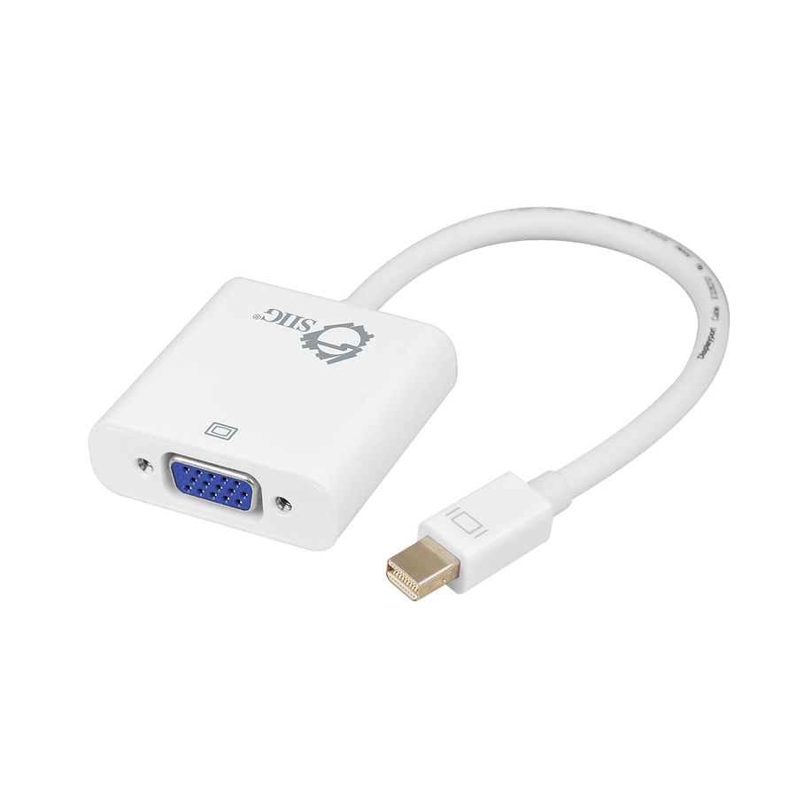 SIIG Mini DisplayPort to VGA Adapter Converter