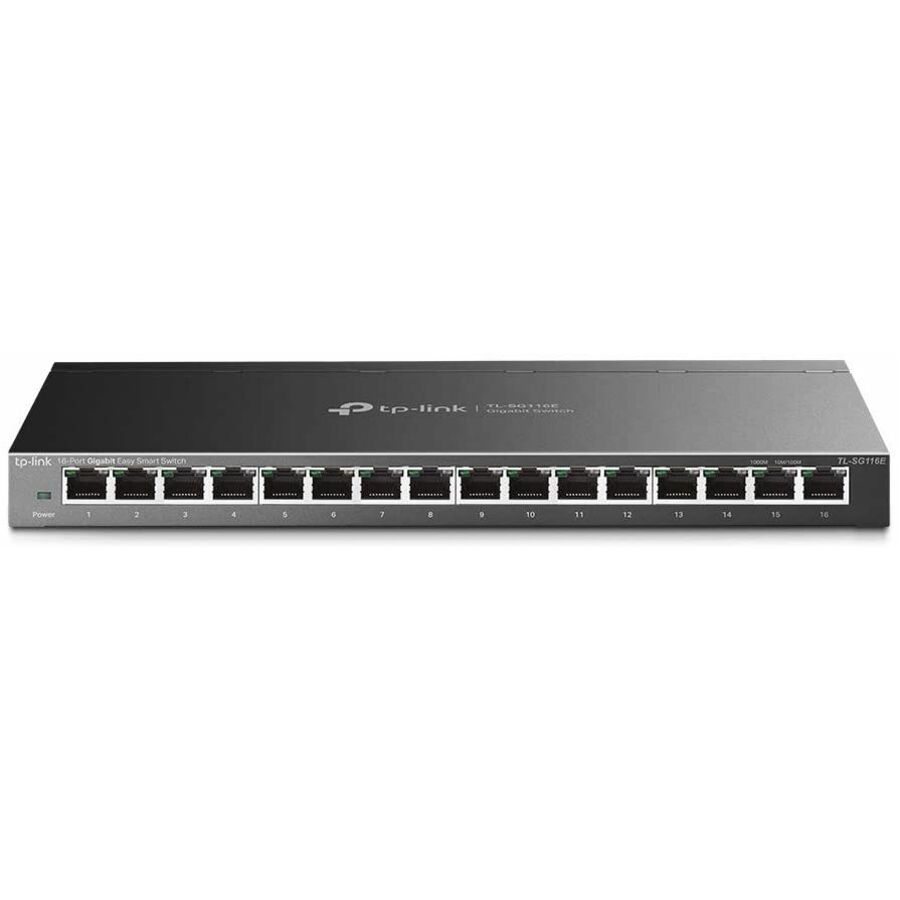TP-Link TL-SG116E - 16-Port Gigabit Easy Smart Switch - Limited Lifetime Protection