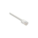 Unirise Cat.5e Patch UTP Network Cable - 10 ft Category 5e Network Cable for Network Device - First End: 1 x RJ-45 Network - Male - Second End: 1 x RJ-45 Network - Male - Patch Cable - Gray