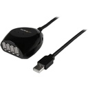 StarTech 15m USB 2.0 Active Cable with 4 Port Hub, TAA