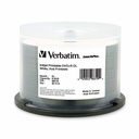 Verbatim DataLifePlus DVD Recordable Media - DVD+R DL - 8x - 8.50 GB - 50 / Pack - White