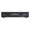 ATEN CS1144DP4C 4-Port USB DisplayPort Dual Display Secure KVM Switch with CAC