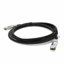 AddOn MSA and TAA Compliant 100GBase-CU QSFP28 to QSFP28 Direct Attach Cable (Passive Twinax, 1m)
