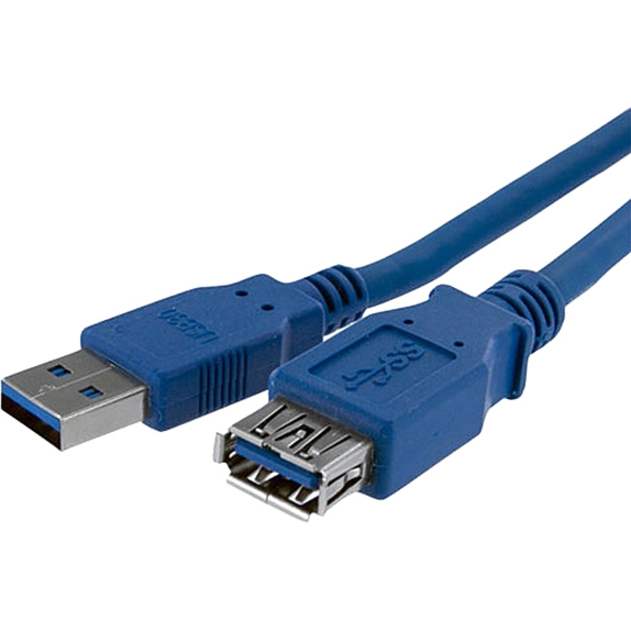 StarTech 1m Blue SuperSpeed USB 3.0 (5Gbps) Extension Cable A to A - M/F