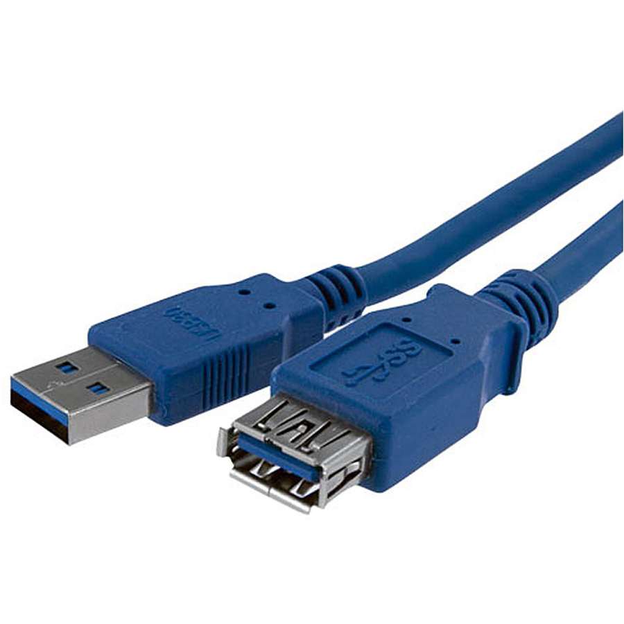StarTech 1m Blue SuperSpeed USB 3.0 (5Gbps) Extension Cable A to A - M/F