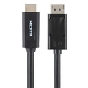 Belkin DisplayPort to HDMI Cable - 2m/6.6ft - 4K - M/M - Black