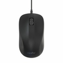 Rocstor Premium QM1 Silent Clicking USB Wired Contoured Mouse - 1200 dpi