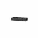 APC NetShelter Cable Management, Horizontal Cable Manager, 2U, Single Side with Cover, Black, 483 x 88 x 110 mm