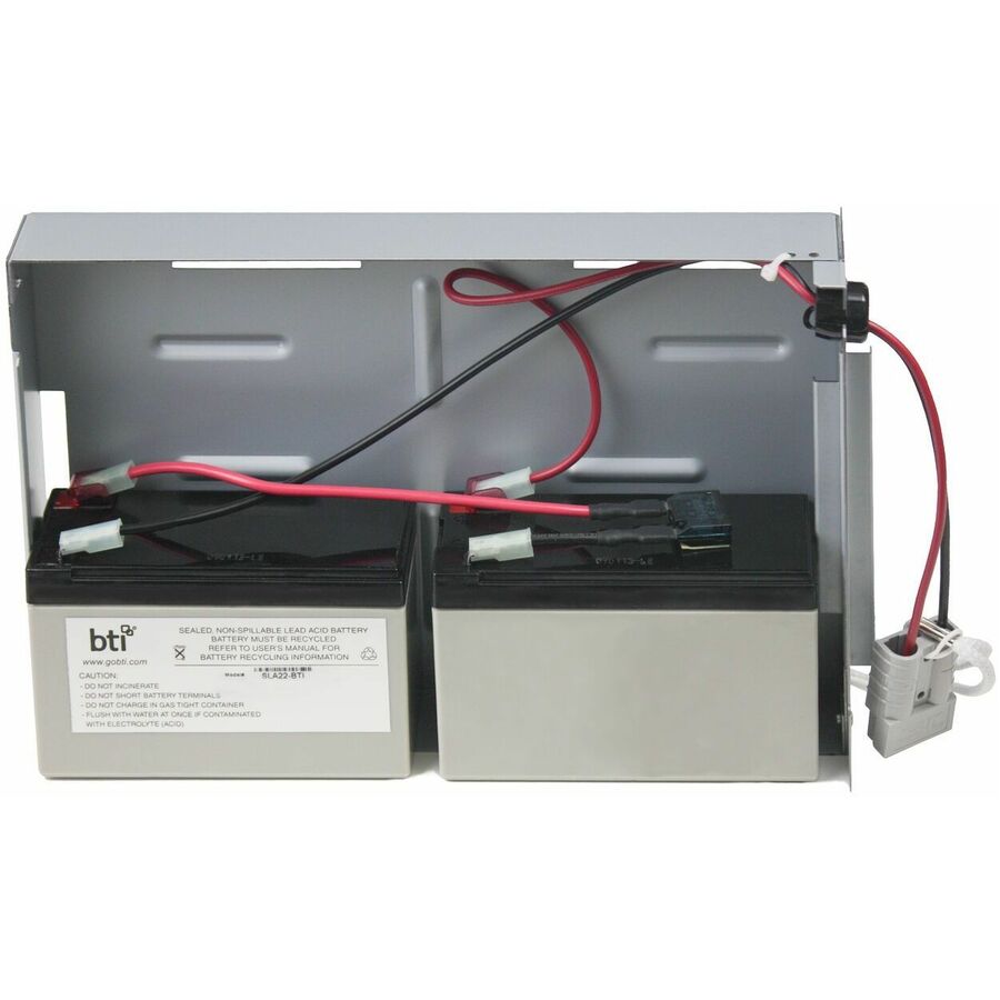 BTI RBC22-SLA22-BTI SEALED LEAD ACID BATTERY FOR APC - 2yr Warranty - SU700R2BX120, SU700R2IBX120, SU700RM2U, SU700RMI2U, SUA750R2IX38, SUA750R2X122, SUA750R2X338
