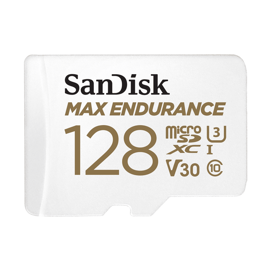SanDisk MAX ENDURANCE 128 GB Class 10/UHS-I (U3) microSDHC - 1