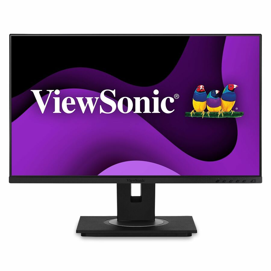 ViewSonic VG245 24 Inch 1080p Monitor Designed for Surface, IPS Display for Smooth Home and Office Productivity, Advanced Ergonomics, 60W USB-C, HDMI, and DisplayPort Inputs