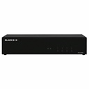 Black Box KVM Switch, NIAP 4.0 Certified - 4 Port, Dual-Monitor, DVI-I, CAC
