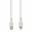 AddOn 1.2m USB C 3.1 (Male) to USB C 3.1 (Male) Thunderbolt-compatible Sync and Charge White Cable, 40Gbps, 8K 60Hz