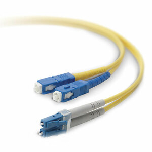 Belkin Duplex Fiber Optic Cable - LC Male - SC Male - 9.84ft