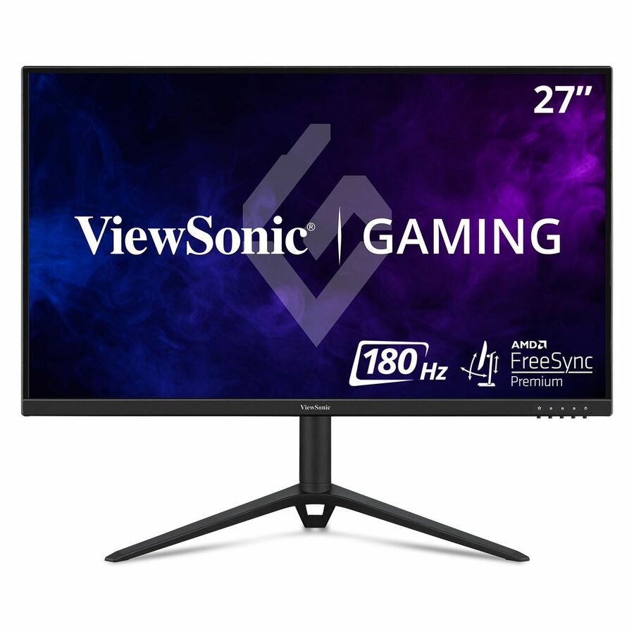 ViewSonic OMNI VX2728J 27 Inch Gaming Monitor 165hz 0.5ms 1080p IPS with FreeSync Premium, Advanced Ergonomics, HDMI, DP