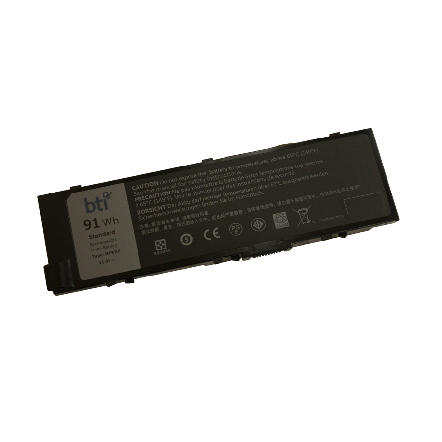 BTI 451-BBSD-BTI 11.4V 91WHR LI-ION BATTERY 451-BBSD, MFKVP, RDYCT, TWCPG PRECISION 7510, PRECISION 7520, PRECISION 7710, PRECISION 7720, PRECISION M7510, PRECISION M7710