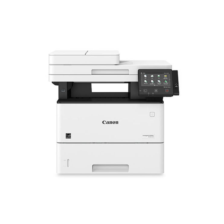 Canon imageCLASS D D1650 Laser Multifunction Printer-Monochrome-Copier/Fax/Scanner-45 ppm Mono Print-600x600 dpi Print-Automatic Duplex Print-650 sheets Input-600 dpi Optical Scan-Wireless LAN-Apple AirPrint-Mopria-Near Field Communication (NFC) - Copier/Fax/Printer/Scanner - 45 ppm Mono Print - 600 x 600 dpi Print - Automatic Duplex Print - 650 sheets Input - Color Scanner - 600 dpi Optical Scan - Monochrome Fax - Gigabit Ethernet - Wireless LAN - Apple AirPrint, Mopria, Google Cloud Print