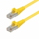 StarTech 10ft Yellow CAT6a Ethernet Cable, Snagless RJ45, 10G, 100W PoE, S/FTP, LSZH, 27AWG Bare Copper, 500MHz, Shielded Network Cord