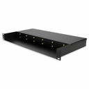 AddOn Chassis for 1G Media Converter, Rack mountable 1U, 12 slots. Dual AC Power Supply