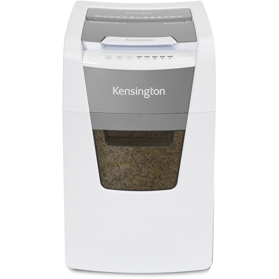 Kensington OfficeAssist Auto Feed Shredder A1500-HS Anti-Jam Micro Cut