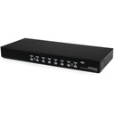 StarTech 8 Port 1U Rackmount USB KVM Switch with OSD, TAA