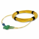 AddOn 3m ASC to LC Yellow OS2 Duplex OFNR (Riser-Rated) SMF Fiber Patch Cable
