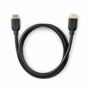 Rocstor Premium 3 ft 4K High Speed HDMI to HDMI M/M Cable - Ultra HD HDMI 2.0 Supports 4k x 2k at 60Hz with resolutions up to 3840x2160p and 18Gbps Bandwidth - HDMI 2.0 to HDMI 2.0 Male/Male - HDMI 2.0 for HDTV, DVD Player, Stereo Receiver, Digital Signage Projector, Gaming Console, Audio/Video Device, TV, Digital Video Recorder - 3 ft (1m) - 1 Retail Pack - 1 x HDMI Male - 1 x HDMI Male - Gold Plated Connectors - Shielding - Black - HDMI CABLE ULTRA HD 4Kx2K